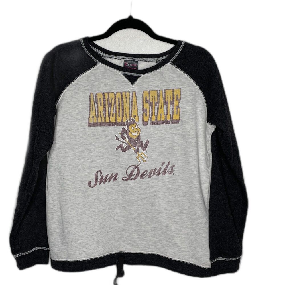 Knights  90s Arizona State University Sun Devils Pullover Sweatshirt Size Large